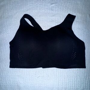 40D Lululemon AirSupport HIGH IMPACT Black Sports Bra